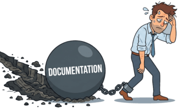 Documentation can be like a ball and chain